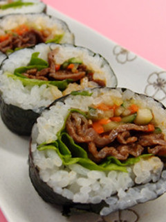 ピリ辛太巻き(恵方巻)♪-レシピのメイン写真