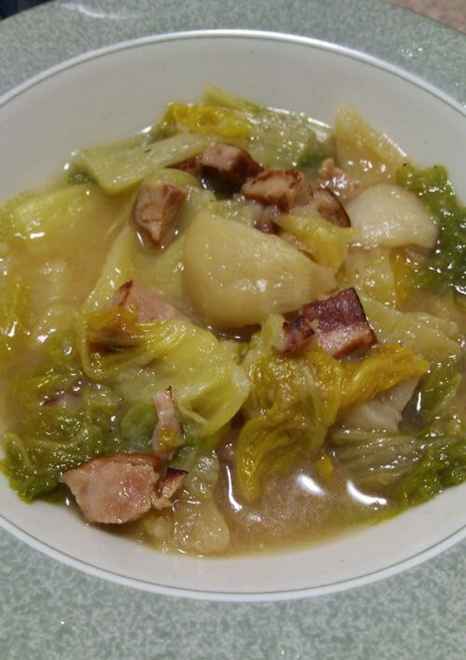 かぶと白菜の焼豚煮-レシピのメイン写真