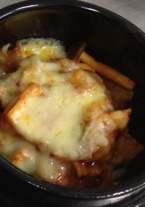 豚キムチのトッポギグラタン-レシピのメイン写真