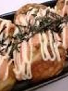 コンビ二の100円タコヤキで明太マヨタコ-レシピのメイン写真