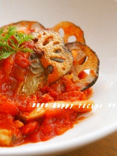 塩サバとエリンギのトマト煮★ちょっと和風-レシピのメイン写真