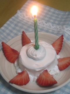 めぐみん❤1歳の誕生日ケーキ-レシピのメイン写真