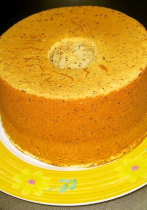 Oレンジで上手に！紅茶のシフォンケーキ。-レシピのメイン写真