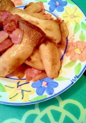 大きめエリンギとベーコンのバターソテー☆-レシピのメイン写真
