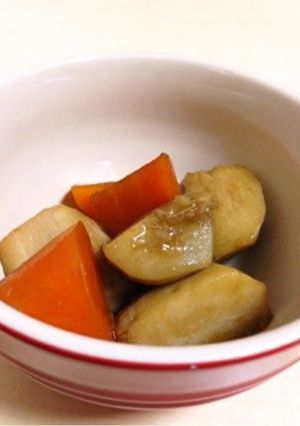 里芋とニンジンの煮物-レシピのメイン写真