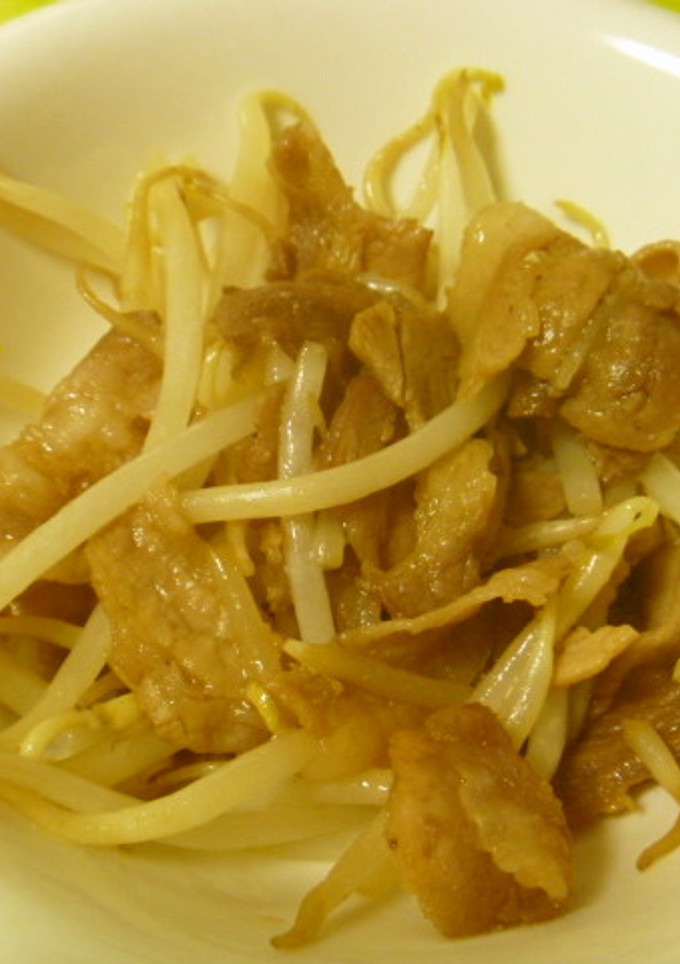 もやしで定食①♪もやしと豚肉炒め♪-レシピのメイン写真