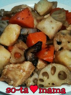自慢出来る煮物-レシピのメイン写真