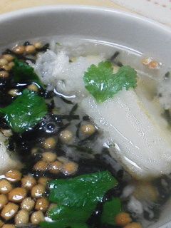 揚げ餅茶漬け-レシピのメイン写真
