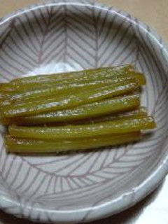 お手軽♪蕗の味噌漬け-レシピのメイン写真