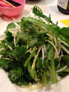 春菊と白菜の旬サラダ-レシピのメイン写真