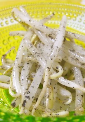 もやしで定食④♪もやしサラダ黒ゴマあえ♪-レシピのメイン写真