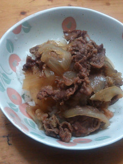 覚書:牛丼-レシピのメイン写真