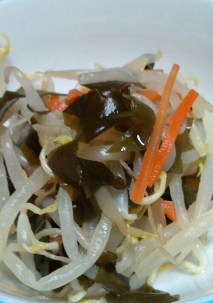 やさしい味のもやしの酢の物-レシピのメイン写真