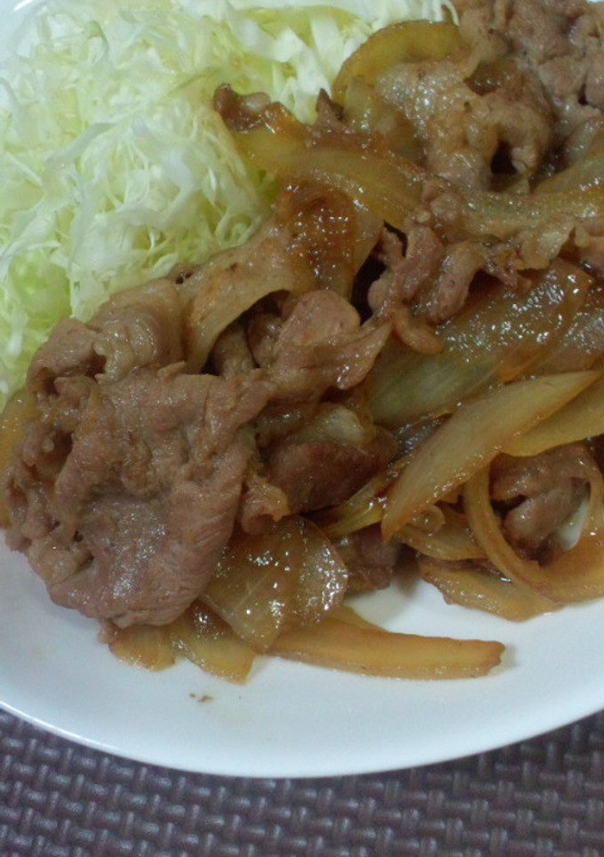 我が家のしょうが焼き(^^)-レシピのメイン写真
