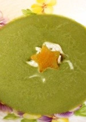 ほうれん草で、食べるスープ♪-レシピのメイン写真