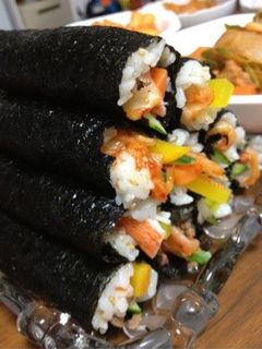 韓国海苔巻き キンパ♡細巻き-レシピのメイン写真
