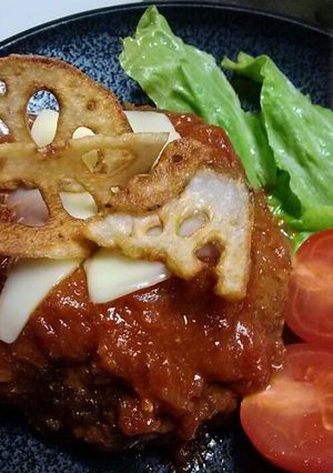 イタリアンハンバーグ-レシピのメイン写真