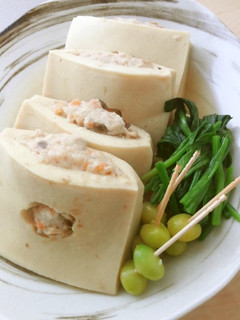 高野豆腐の鶏サンド(離乳食もついでに)-レシピのメイン写真