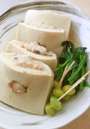 高野豆腐の鶏サンド（離乳食もついでに）-レシピのメイン写真