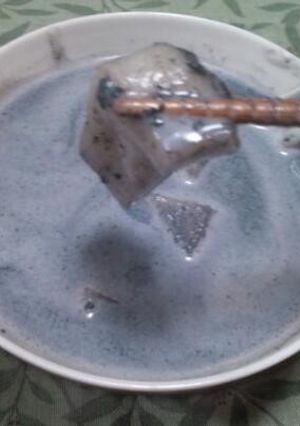 香港スイーツ風♪黒胡麻ホットミルクお汁粉-レシピのメイン写真