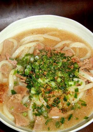 モツ煮込みうどん-レシピのメイン写真