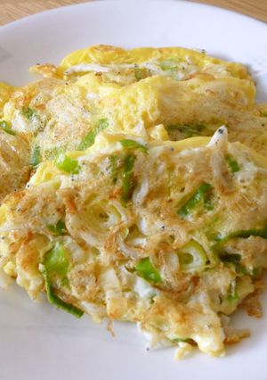 じゃことねぎで☆卵焼き-レシピのメイン写真