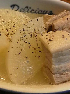 スープも飲み干す♪大根豚のあっさり煮-レシピのメイン写真