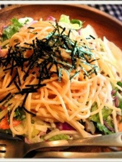 全部市販のサラダたらこパスタ☆-レシピのメイン写真