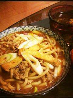 だしの効いた関西風カレーうどん-レシピのメイン写真