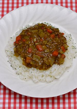 ごぼう・ひき肉のルーで簡単キーマカレー-レシピのメイン写真