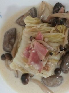 ロール白菜~白ワインクリーム煮~-レシピのメイン写真