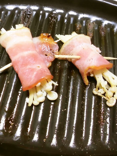 お弁当のおかずに☆簡単えのきのベーコン巻-レシピのメイン写真