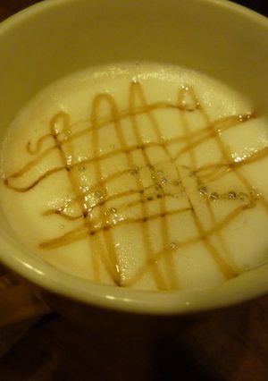 カフェ風★お洒落な簡単ラテ-レシピのメイン写真