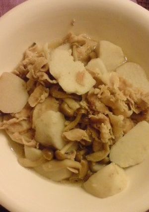 里芋と豚肉の煮物-レシピのメイン写真