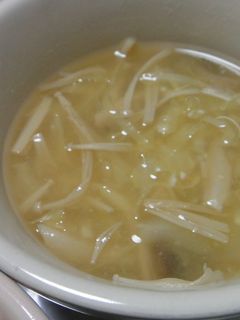 塩麹キノコの味噌汁☆-レシピのメイン写真