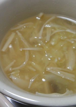 塩麹キノコの味噌汁☆-レシピのメイン写真