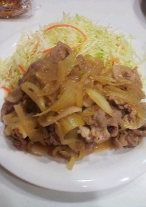 簡単しょうが焼き-レシピのメイン写真