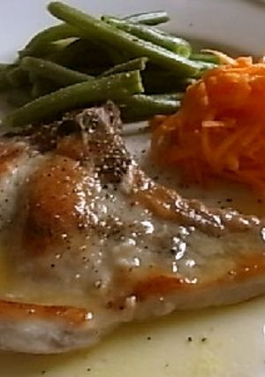 ポークソテーのハニーレモンバターソース-レシピのメイン写真