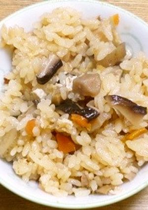 残った筑前煮で炊き込みご飯-レシピのメイン写真