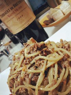 鴨テリーヌのパスタ-レシピのメイン写真