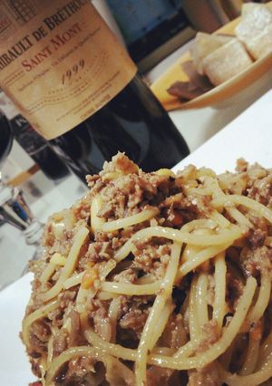 鴨テリーヌのパスタ-レシピのメイン写真