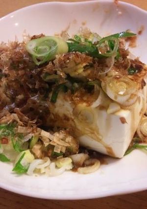簡単！レンジでホット豆腐！-レシピのメイン写真