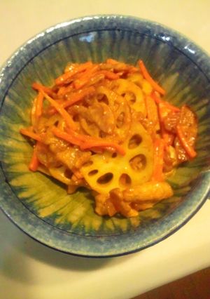 このはなの味噌肉きんぴら-レシピのメイン写真