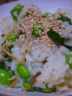 じゃことえだまめの混ぜご飯-レシピのメイン写真