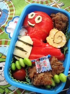 へびさんのお弁当（キャラ弁）-レシピのメイン写真
