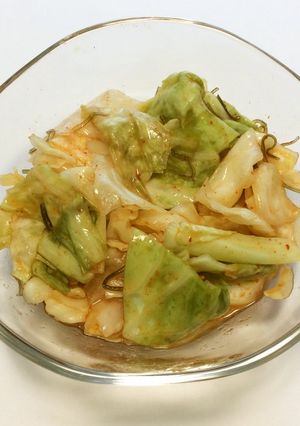 簡単に出来るキャベツのキムチ-レシピのメイン写真