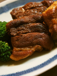 ワイルド?!でもお酢でさっぱり角煮-レシピのメイン写真