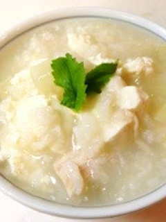 豆腐のお粥♪-レシピのメイン写真