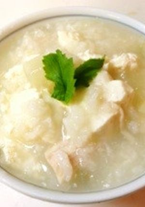 豆腐のお粥♪-レシピのメイン写真
