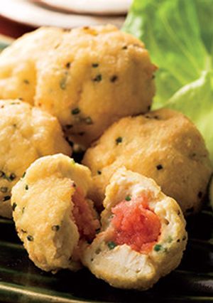 ふんわり豆腐の明太包み揚げ-レシピのメイン写真